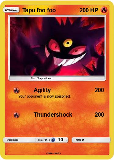 Pokemon Tapu foo foo