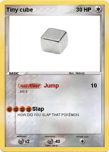 Pokemon Tiny cube