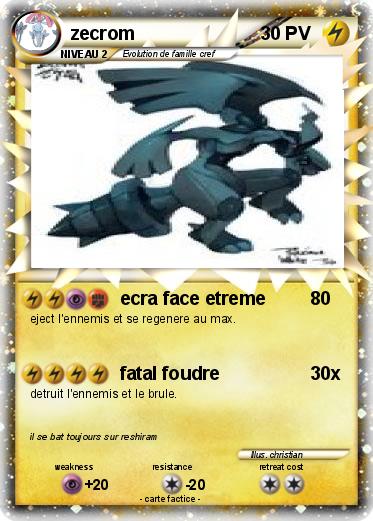 Pokemon zecrom