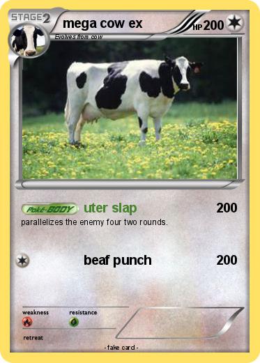 Pokemon mega cow ex