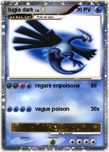 Pokemon lugia dark