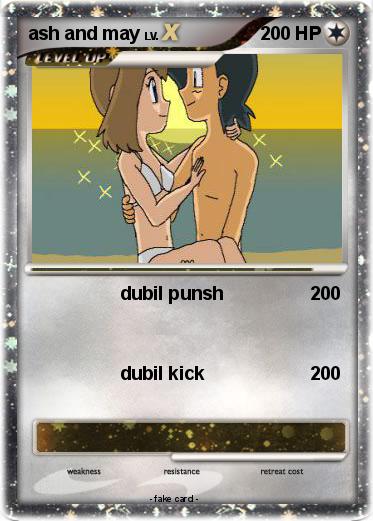 Pokemon ash and may
