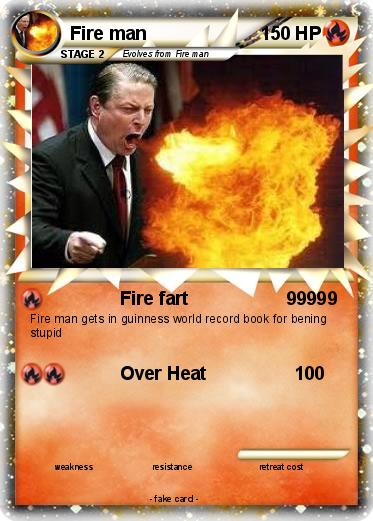 Pokemon Fire man