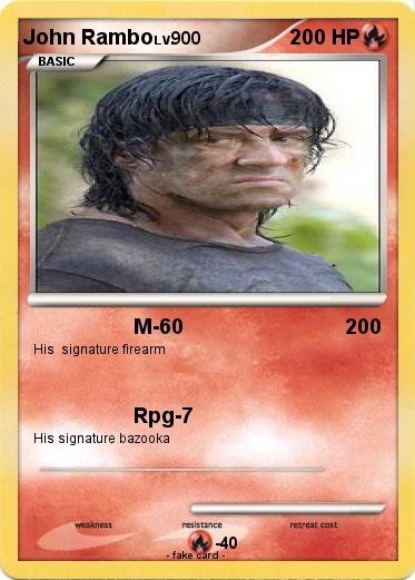 Pokemon John Rambo