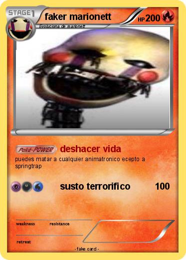 Pokemon faker marionett