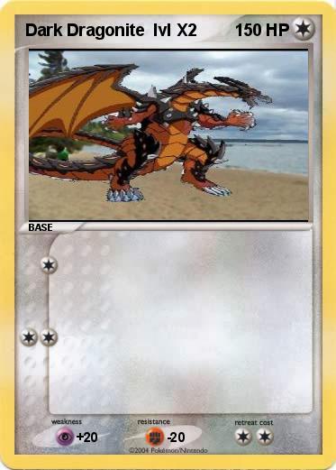 Pokemon Dark Dragonite  lvl X2