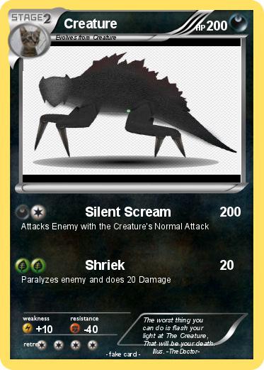 Pokemon Creature