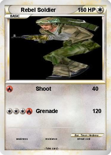 Pokemon Rebel Soldier