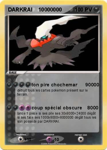Pokemon DARKRAI    10000000