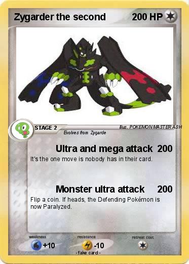 Pokemon Zygarder the second