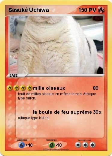 Pokemon Sasuké Uchiwa