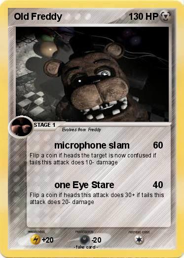 Pokemon Old Freddy