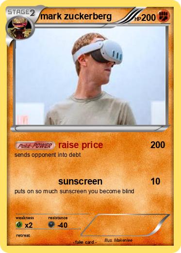 Pokemon mark zuckerberg