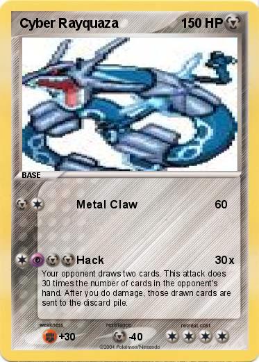 Pokemon Cyber Rayquaza