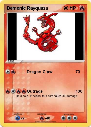 Pokemon Demonic Rayquaza