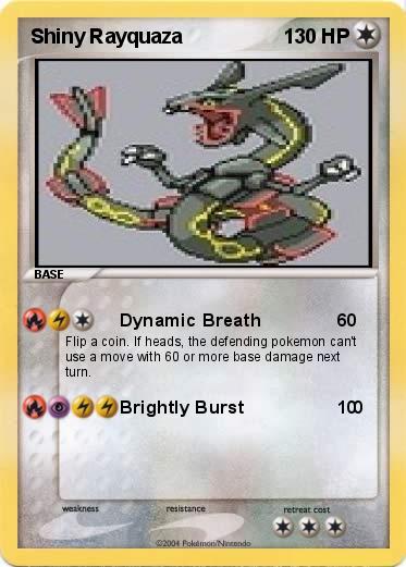 Pokemon Shiny Rayquaza