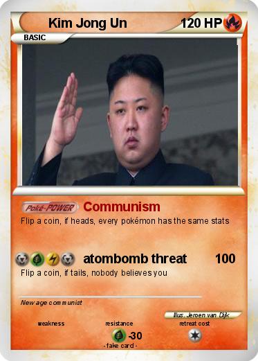 Pokemon Kim Jong Un