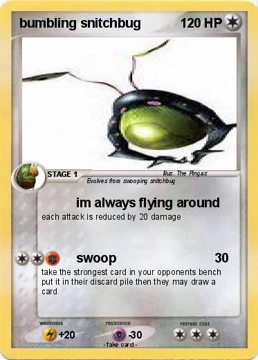 Pokemon bumbling snitchbug