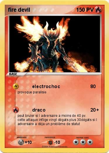 Pokemon fire devil