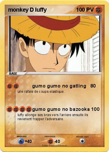 Pokemon monkey D luffy