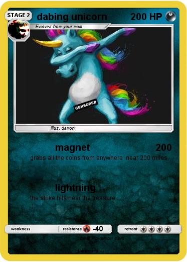 Pokemon dabing unicorn
