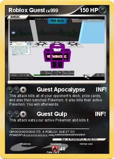 Pokemon Roblox Guest
