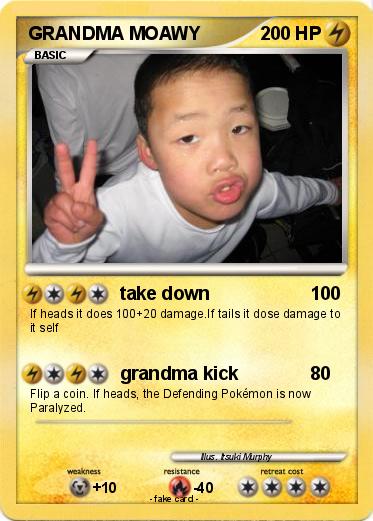 Pokemon GRANDMA MOAWY