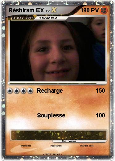 Pokemon Réshiram EX