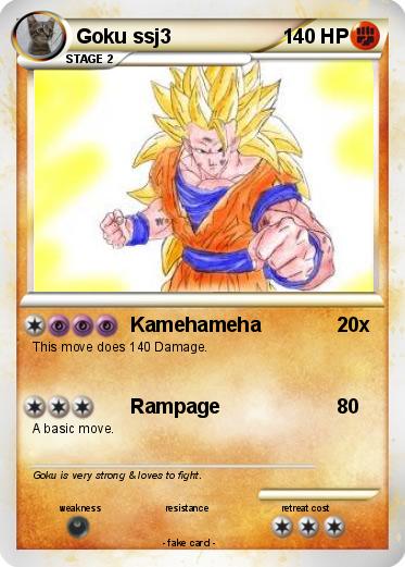 Pokemon Goku ssj3