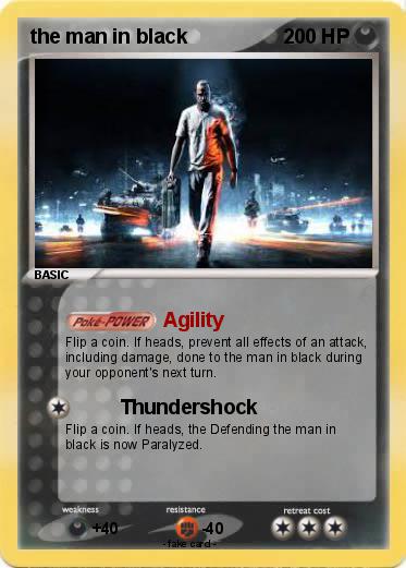 Pokemon the man in black