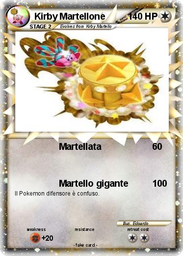Pokemon Kirby Martellone