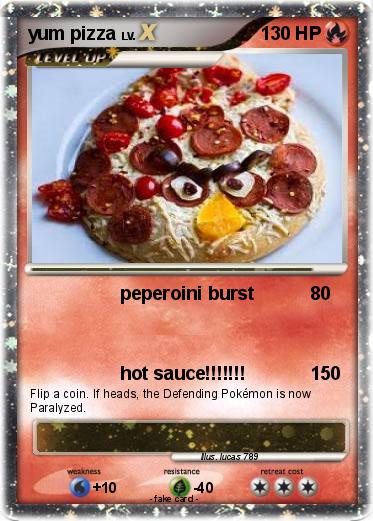 Pokemon yum pizza