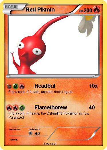 Pokemon Red Pikmin