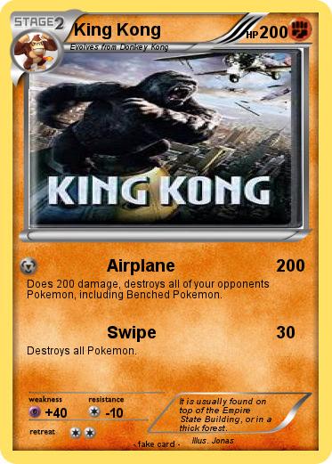 Pokemon King Kong