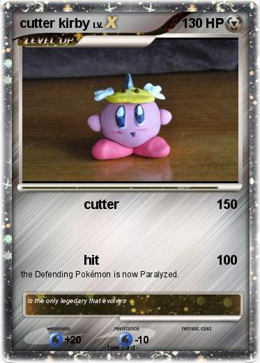 Pokemon cutter kirby