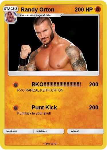 Pokemon Randy Orton