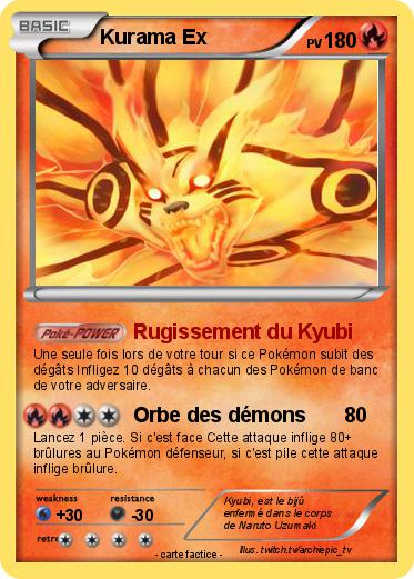 Pokemon Kurama Ex