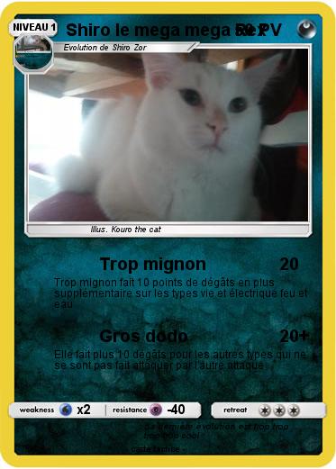 Pokemon Shiro le mega mega Rex