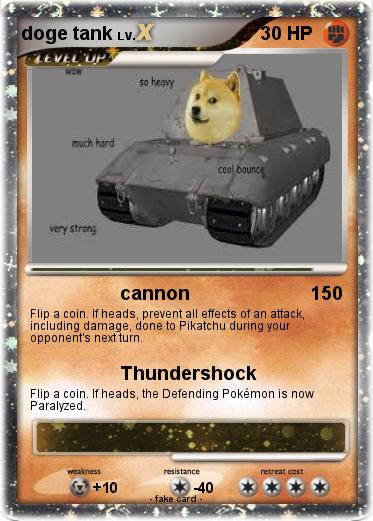 Pokemon doge tank