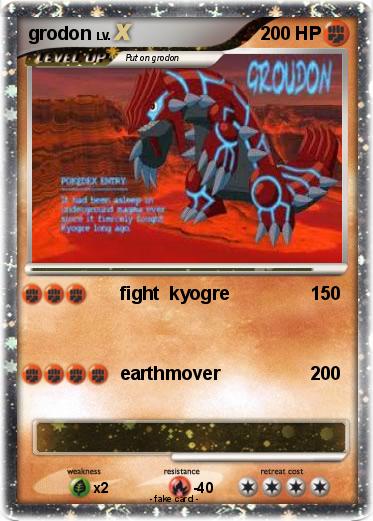 Pokemon grodon