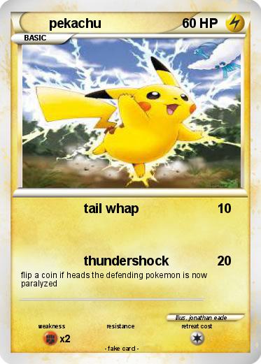 Pokemon pekachu