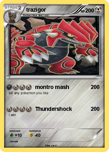 Pokemon trazigor