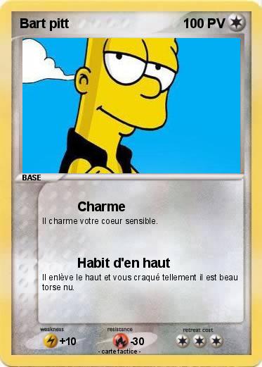 Pokemon Bart pitt