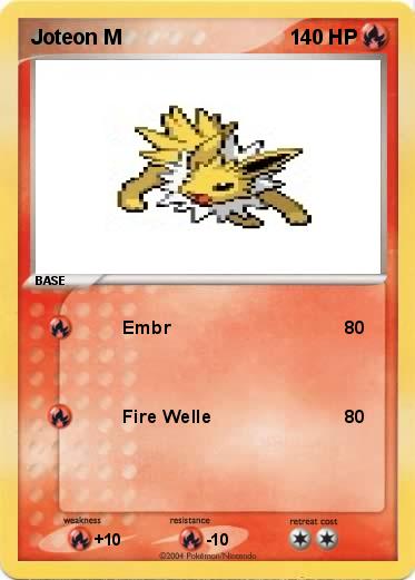 Pokemon Joteon M