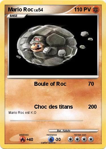Pokemon Mario Roc