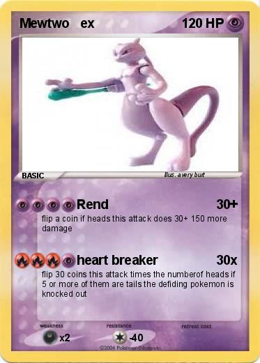 Pokemon Mewtwo   ex