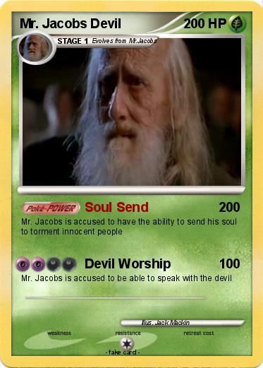Pokemon Mr. Jacobs Devil