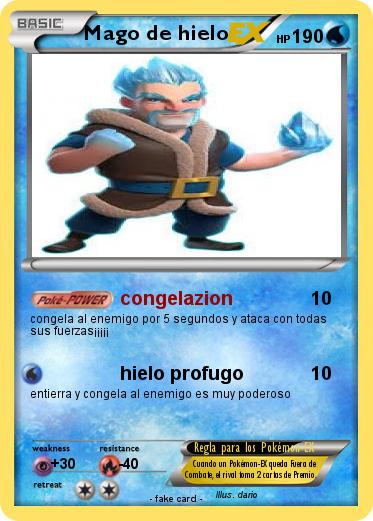 Pokemon Mago de hielo