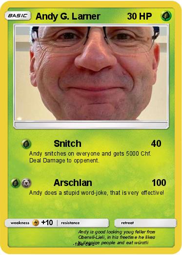 Pokemon Andy G. Larner
