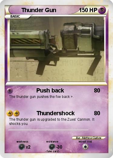 Pokemon Thunder Gun